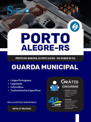 Apostila Prefeitura de Porto Alegre - RS em PDF  - Guarda Municipal - Imagem 1