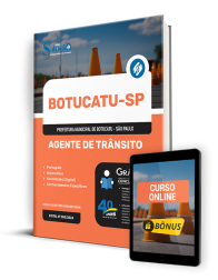 Capa Apostila Prefeitura de Botucatu - SP  - Agente de Trânsito