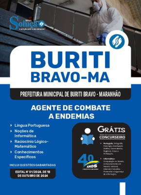 Apostila Prefeitura de Buriti Bravo - MA  - Agente de Combate a Endemias - Imagem 3