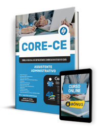 Capa Apostila CORE-CE  - Assistente Administrativo