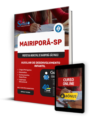 Apostila Prefeitura de Mairiporã - SP  - Auxiliar de Desenvolvimento Infantil - Imagem 1