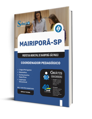 Apostila Prefeitura de Mairiporã - SP 2025 - Coordenador Pedagógico - Imagem 2