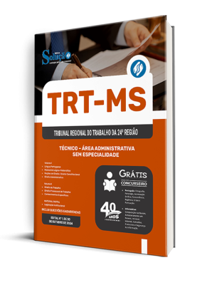 Apostila TRT-MS 2025 - Técnico - Área Administrativa - Sem Especialidade - Imagem 2