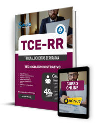 Capa Apostila TCE-RR 2025 - Técnico Administrativo