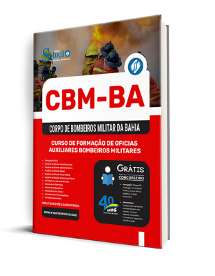 Apostila CBM-BA 2025 - Curso de Formação de Oficiais Auxiliares Bombeiros Militares - Imagem 2