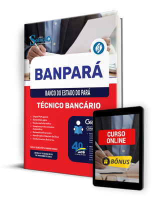 Apostila Banpará 2025 - Técnico Bancário - Imagem 1