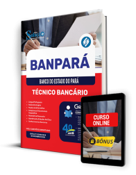 Capa Apostila Banpará 2025 - Técnico Bancário