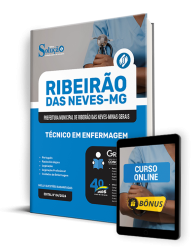 Capa Apostila Prefeitura de Ribeirão das Neves - MG 2025 - Técnico em Enfermagem