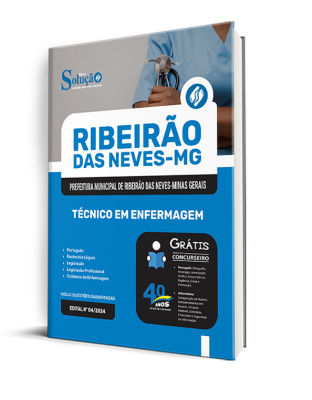 Apostila Prefeitura de Ribeirão das Neves - MG 2025 - Técnico em Enfermagem - Imagem 2