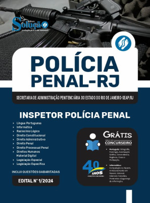Apostila Polícia Penal - RJ 2025 - Inspetor Polícia Penal - Imagem 3