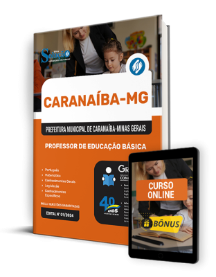 Apostila Prefeitura de Caranaíba - MG 2025 - Professor de Educação Básica - Imagem 1