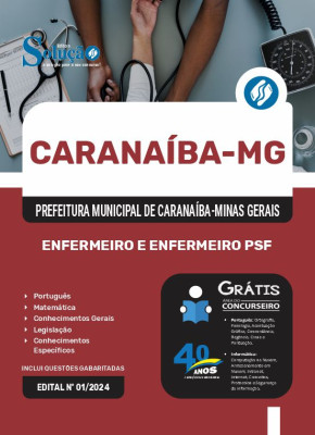 Apostila Prefeitura de Caranaíba - MG 2025 - Enfermeiro e Enfermeiro PSF - Imagem 3