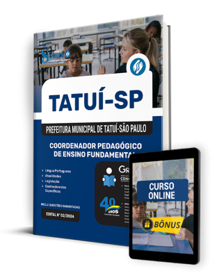 Apostila Prefeitura de Tatuí - SP 2025 - Coordenador Pedagógico de Ensino Fundamental - Imagem 1