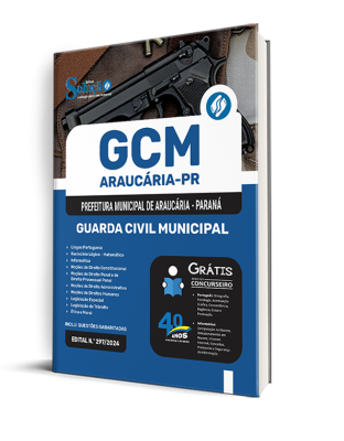 Apostila Prefeitura de Araucária - PR 2025 - Guarda Civil Municipal - Imagem 2