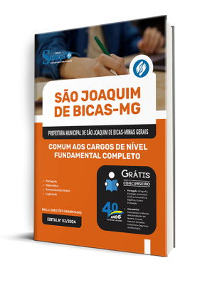 Apostila Prefeitura de São Joaquim de Bicas - MG 2025 - Comum aos Cargos de Nível Fundamental Completo - Imagem 2