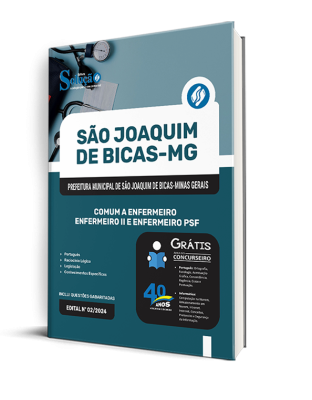 Apostila Prefeitura de São Joaquim de Bicas - MG 2025 - Comum a Enfermeiro, Enfermeiro II e Enfermeiro PSF - Imagem 2