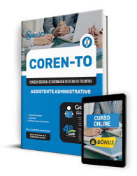 Capa Apostila COREN-TO 2025 - Assistente Administrativo