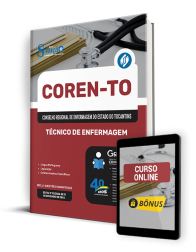 Capa Apostila COREN-TO 2025 - Técnico de Enfermagem