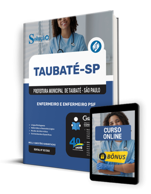 Apostila Prefeitura de Taubaté - SP 2025 - Enfermeiro e Enfermeiro PSF - Imagem 1