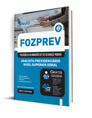Apostila FOZPREV 2025 - Analista Previdenciário - Nível Superior Geral - Imagem 2