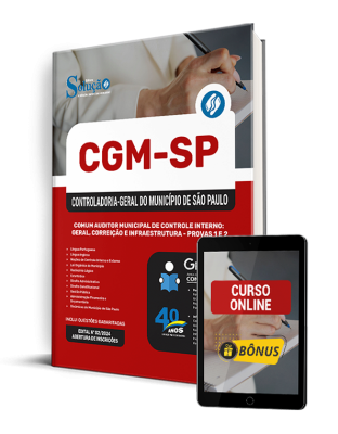 Apostila CGM-SP 2025 - Comum Auditor Municipal de Controle Interno: Geral, Correição e Infraestrutura - Provas 1 e 2 - Imagem 1