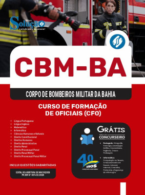 Apostila CBM-BA 2025 - Curso de Formação de Oficiais (CFO) - Imagem 3