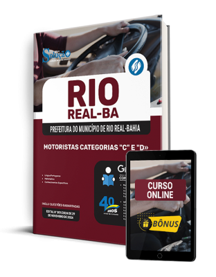 Apostila Prefeitura de Rio Real - BA 2025 - Motoristas Categorias C e D - Imagem 1