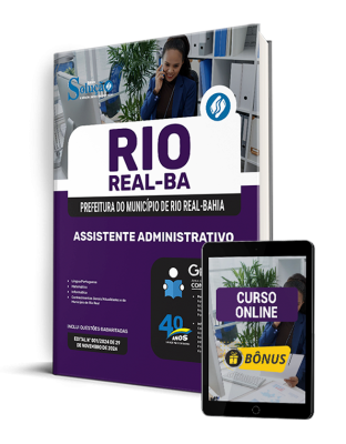 Apostila Prefeitura de Rio Real - BA 2025 - Assistente Administrativo - Imagem 1