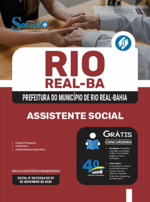 Apostila Prefeitura de Rio Real - BA 2025 - Assistente Social - Imagem 3