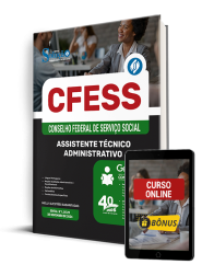 Capa Apostila CFESS 2025 - Assistente Técnico Administrativo