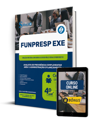 Apostila FUNPRESP EXE 2025 - Analista de Previdência Complementar - Área 1: Administração e Planejamento  - Imagem 1