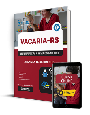 Apostila Prefeitura de Vacaria - RS 2025 - Atendente de Creche - Imagem 1