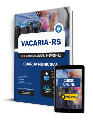 Apostila Prefeitura de Vacaria - RS 2025 - Guarda Municipal - Imagem 1