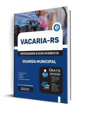 Apostila Prefeitura de Vacaria - RS 2025 - Guarda Municipal - Imagem 2