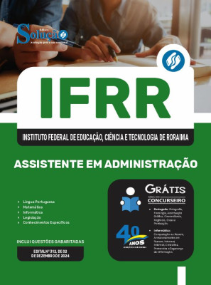 Apostila IFRR 2025 - Assistente em Administração - Imagem 3