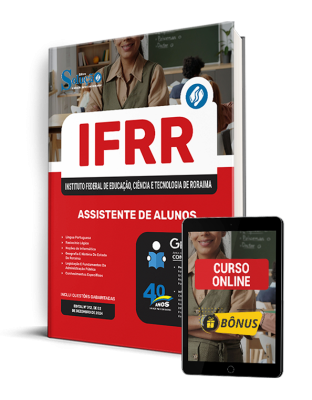 Apostila IFRR 2025 - Assistente de Alunos - Imagem 1