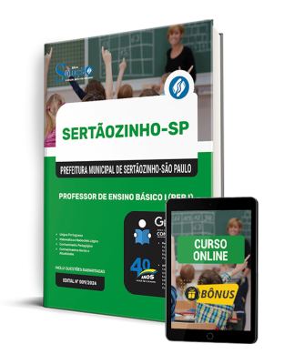 Apostila Prefeitura de Sertãozinho - SP 2025 - Professor de Ensino Básico I (PEB I) - Imagem 1