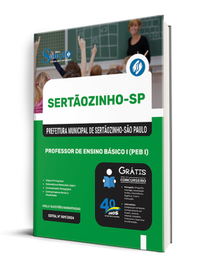 Apostila Prefeitura de Sertãozinho - SP 2025 - Professor de Ensino Básico I (PEB I) - Imagem 2