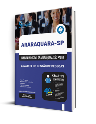Apostila Câmara de Araraquara - SP 2025 - Analista em Gestão de Pessoas - Imagem 2
