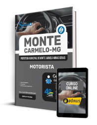 Capa Apostila Prefeitura de Monte Carmelo - MG 2025 - Motorista
