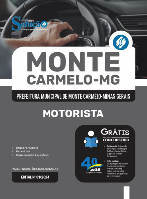Apostila Prefeitura de Monte Carmelo - MG 2025 - Motorista - Imagem 3