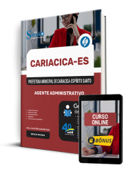 Capa Apostila Prefeitura de Cariacica - ES 2025 - Agente Administrativo