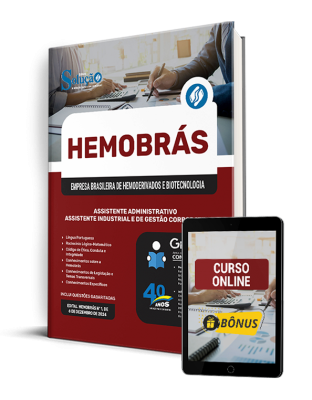 Apostila Hemobrás 2025 - Assistente Administrativo - Assistente Industrial e de Gestão Corporativa - Imagem 1