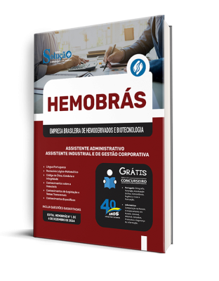 Apostila Hemobrás 2025 - Assistente Administrativo - Assistente Industrial e de Gestão Corporativa - Imagem 2