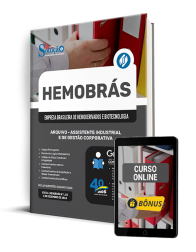 Capa Apostila Hemobrás 2025 - Assistente Industrial e De Gestão Corporativa 