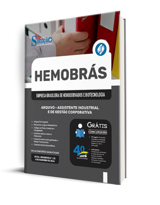 Apostila Hemobrás 2025 - Assistente Industrial e De Gestão Corporativa  - Imagem 2