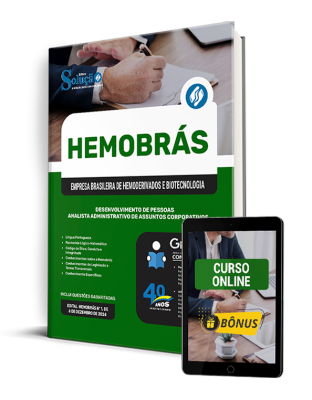 Apostila Hemobrás 2025 - Desenvolvimento de Pessoas - Analista Administrativo De Assuntos Corporativos - Imagem 1