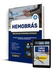 Capa Apostila Hemobrás 2025 - Licitação E Contratos - Analista Administrativo De Assuntos Corporativos