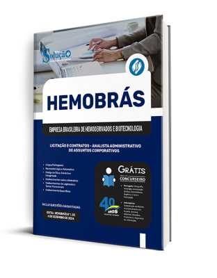 Apostila Hemobrás 2025 - Licitação E Contratos - Analista Administrativo De Assuntos Corporativos - Imagem 2
