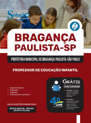 Apostila Prefeitura de Bragança Paulista - SP 2025 - Professor De Educação Infantil - Imagem 3